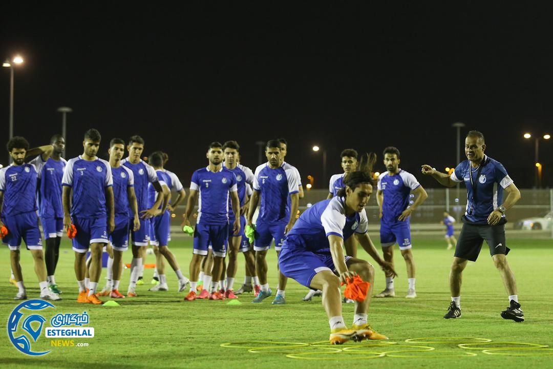 تمرین استقلال در جده