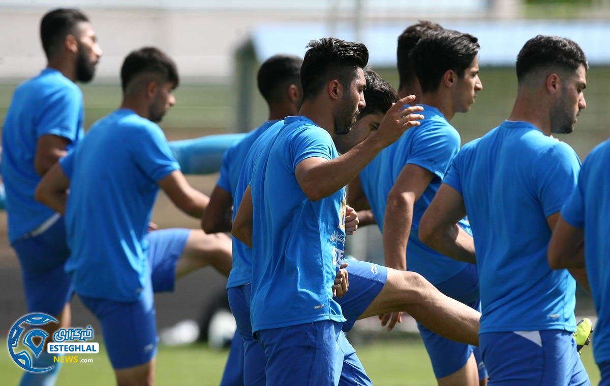 تمرین استقلال دوشنبه 1 مرداد 1397