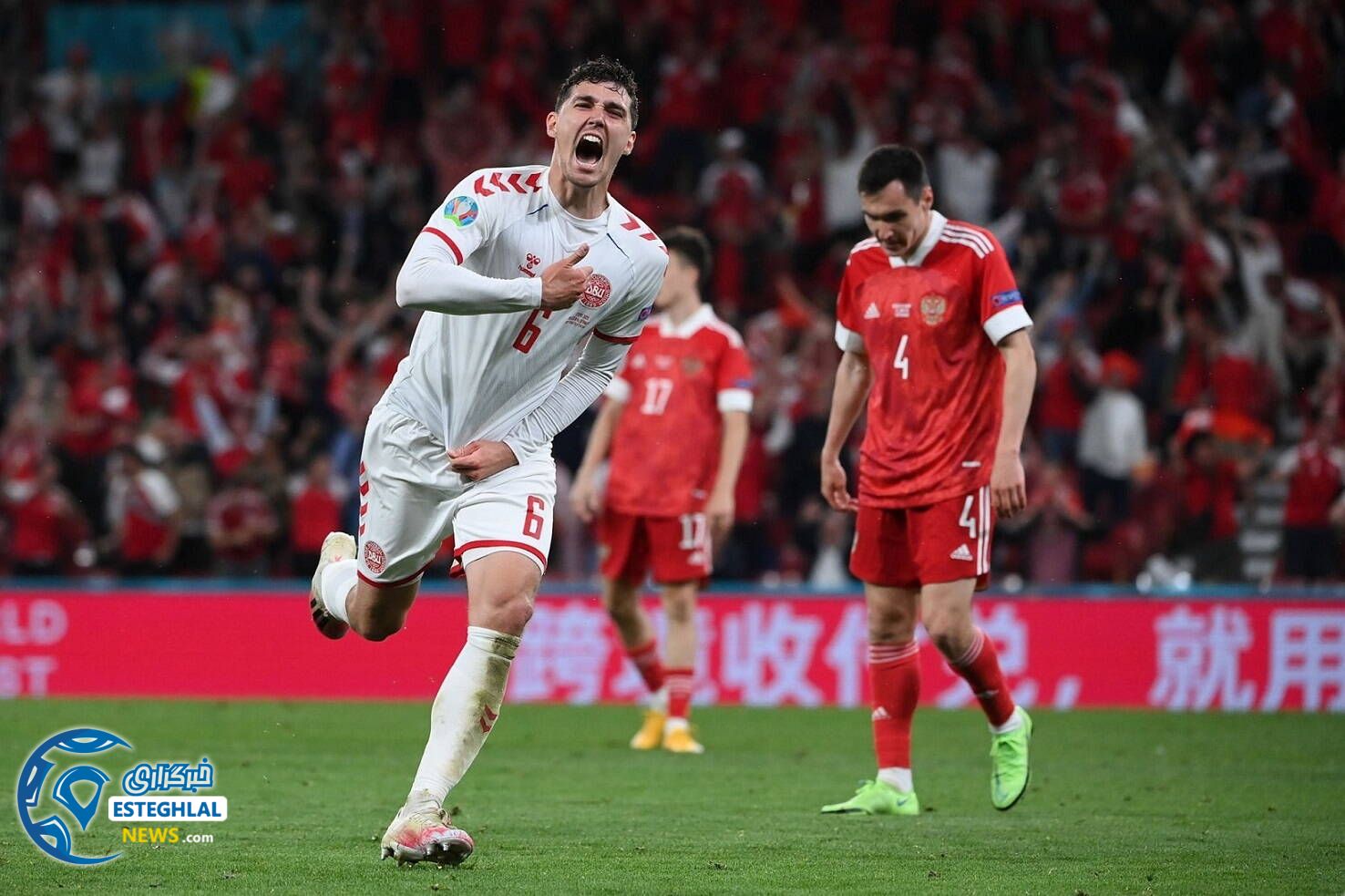 روسیه 1-4 دانمارک