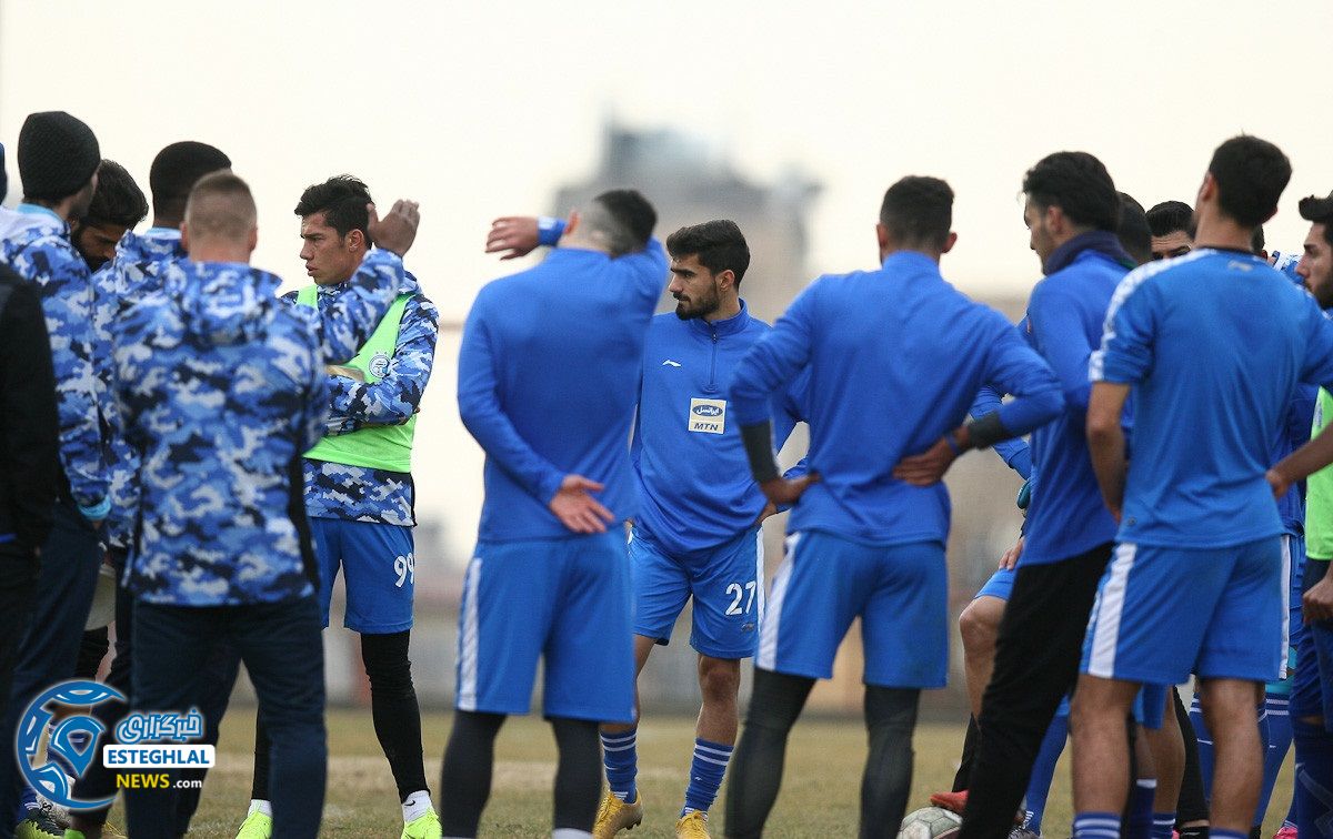 تمرین استقلال 11 بهمن  ماه 97