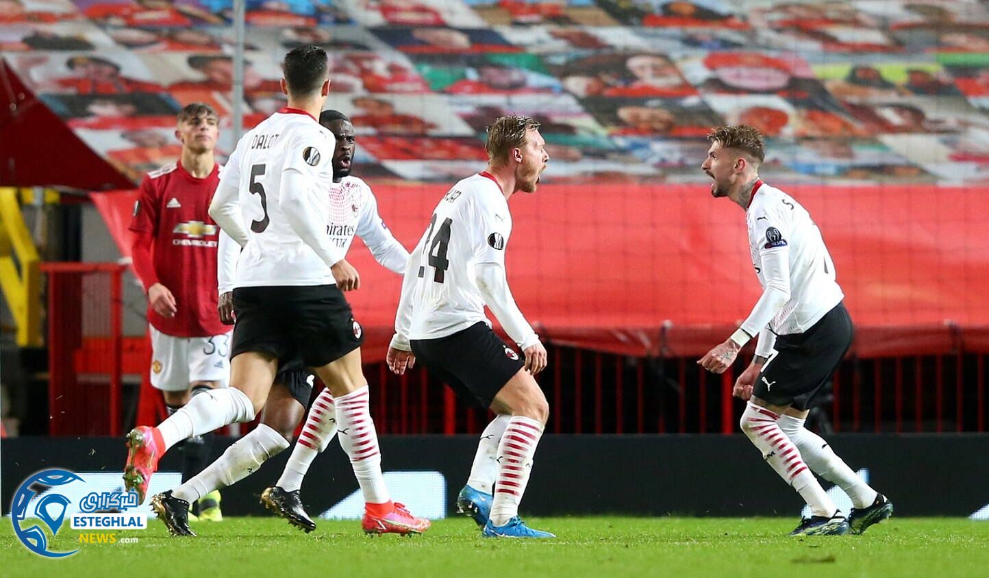 منچستریونایتد 1-1 آث میلان