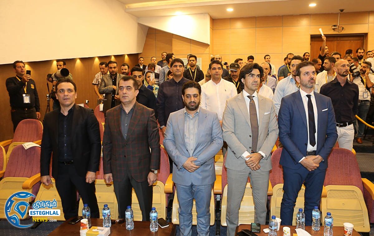 مراسم معارفه و نشست خبری استراماجونی