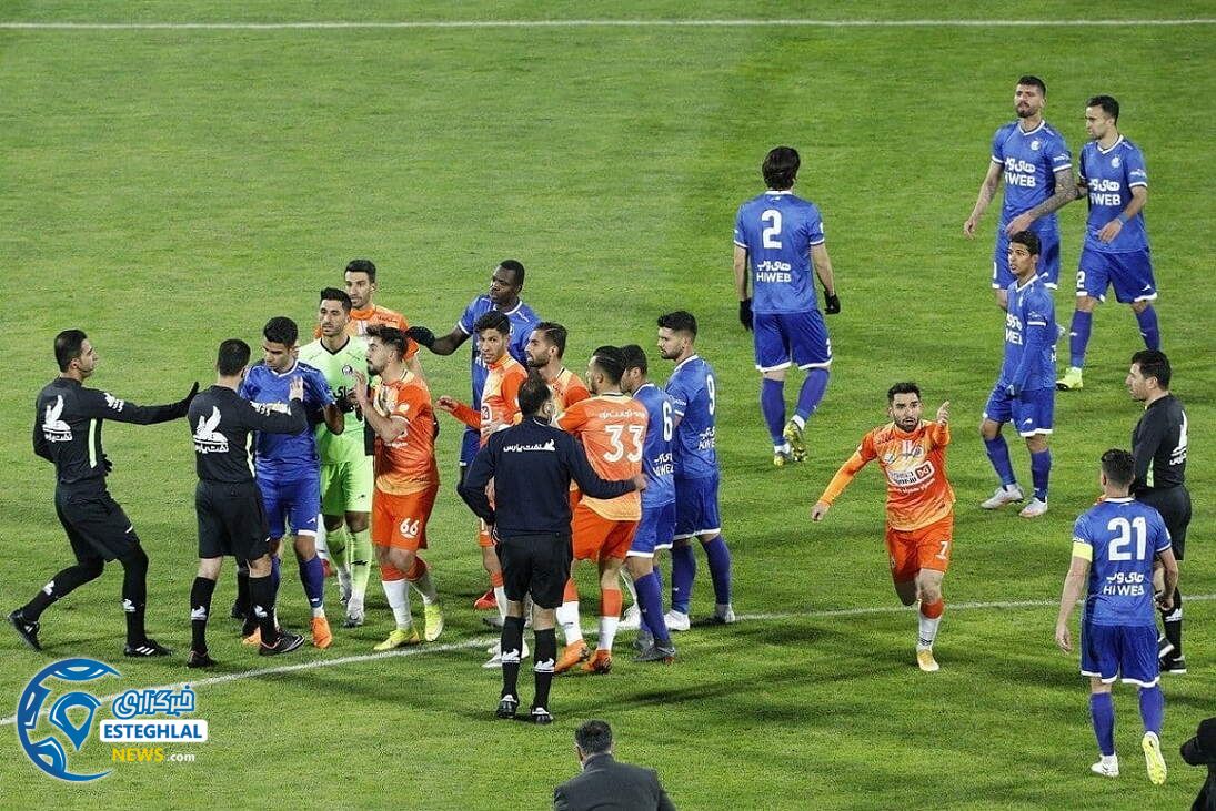 استقلال 0-1 سایپا