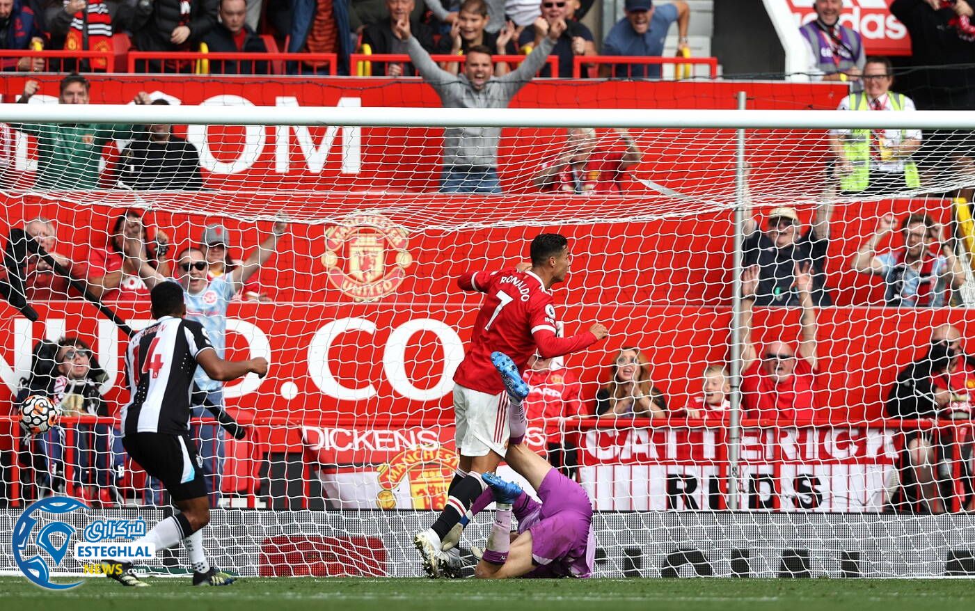 منچستریونایتد 4-1 نیوکاسل