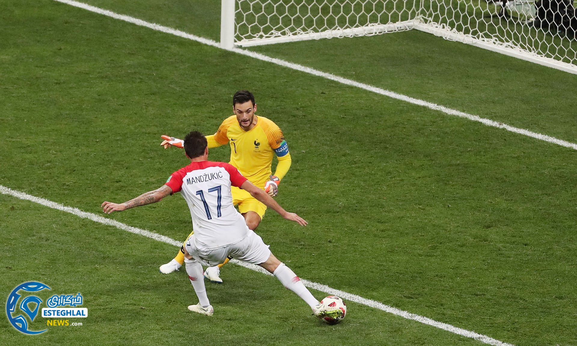 دیدار فرانسه و کرواسی