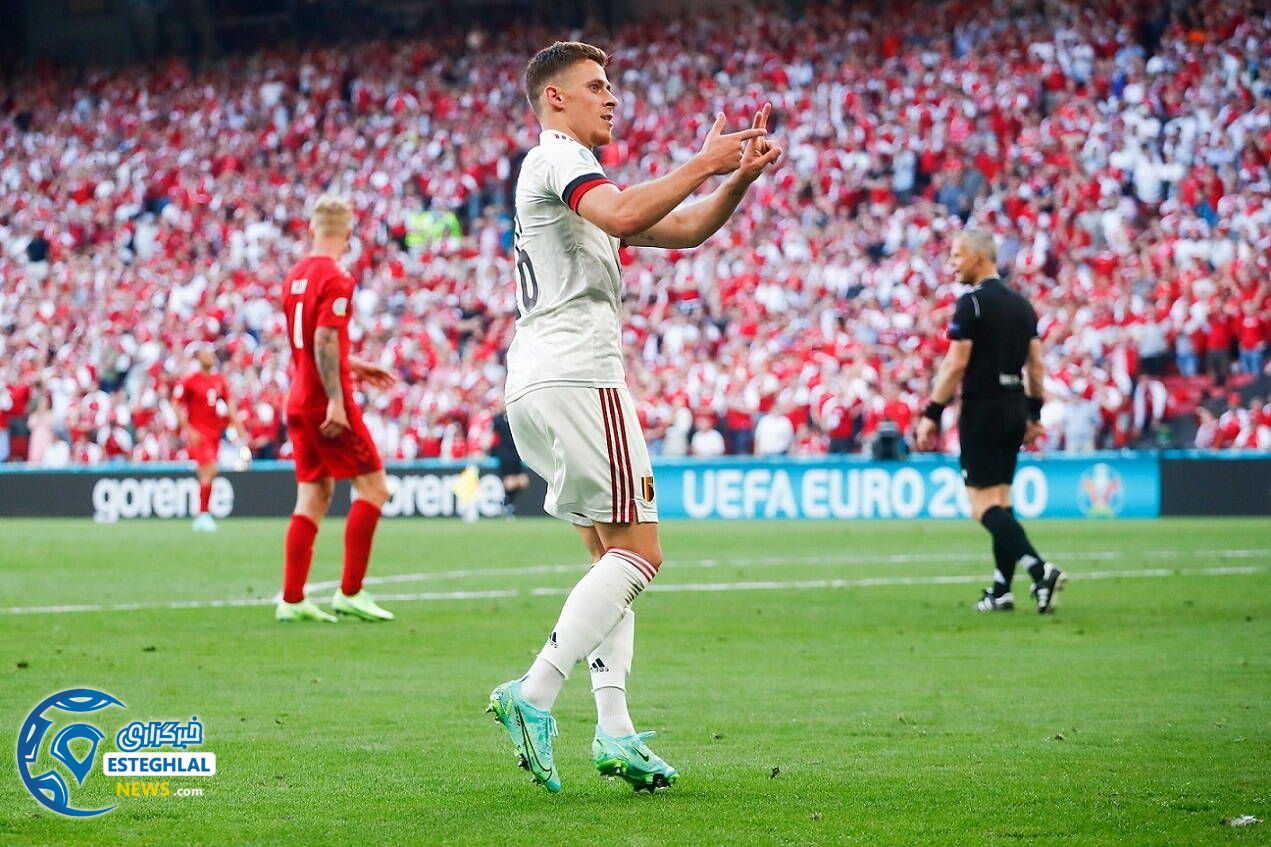 دانمارک 1-2 بلژیک