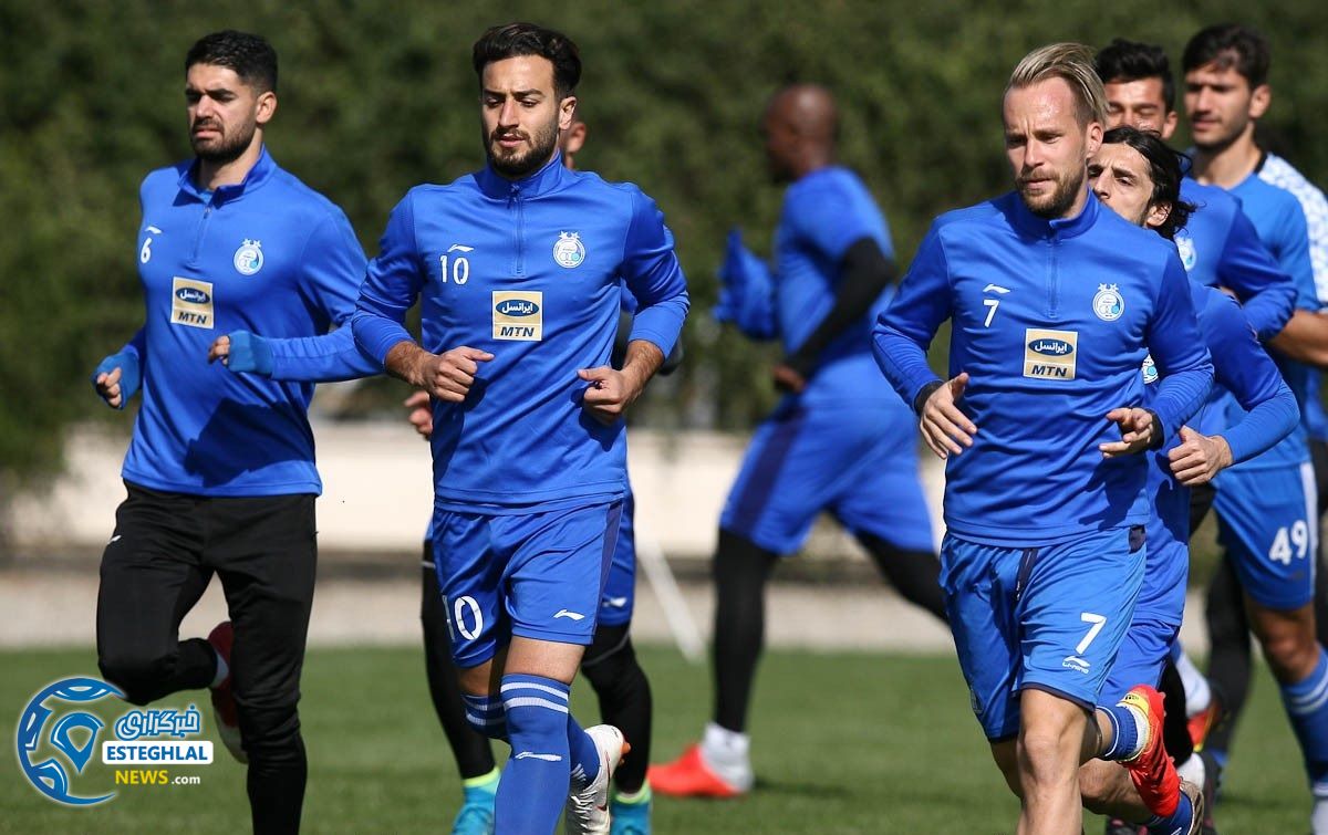 تمرین استقلال 13 آبان 97