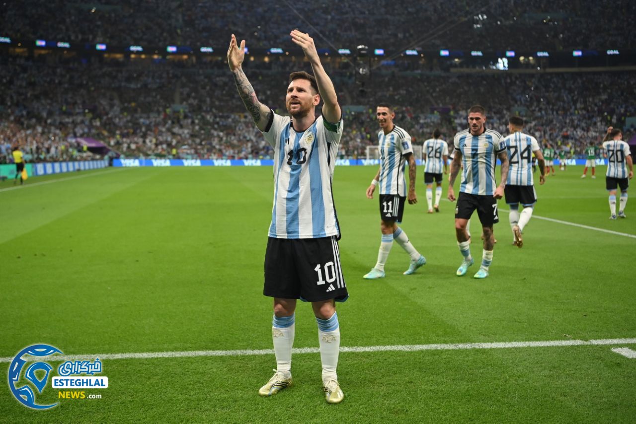 آرژانتین 2-0 مکزیک