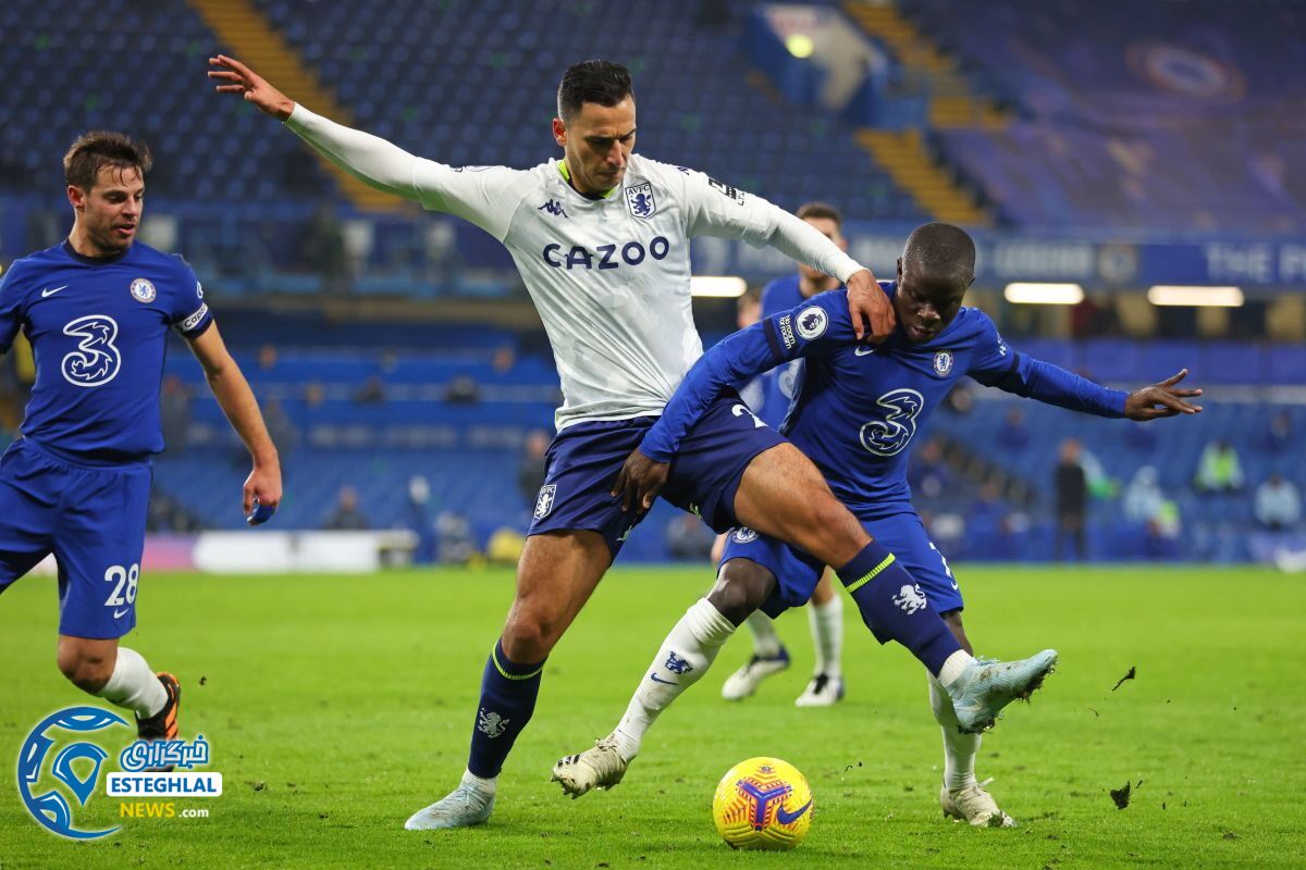 چلسی 1-1 استون ویلا