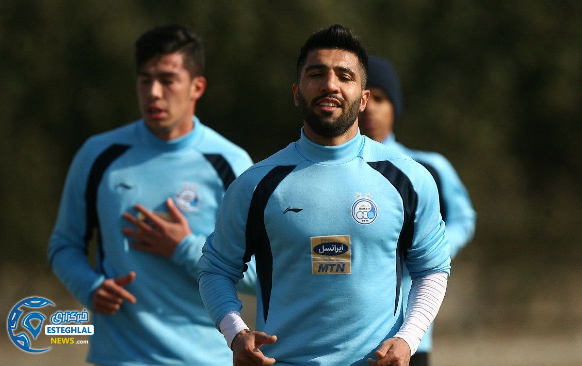 تمرین استقلال 4 بهمن ماه 97