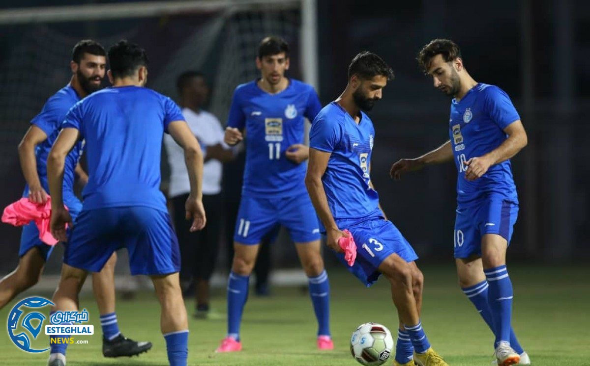 تمرین استقلال جمعه 13 مهر 97 در اهواز