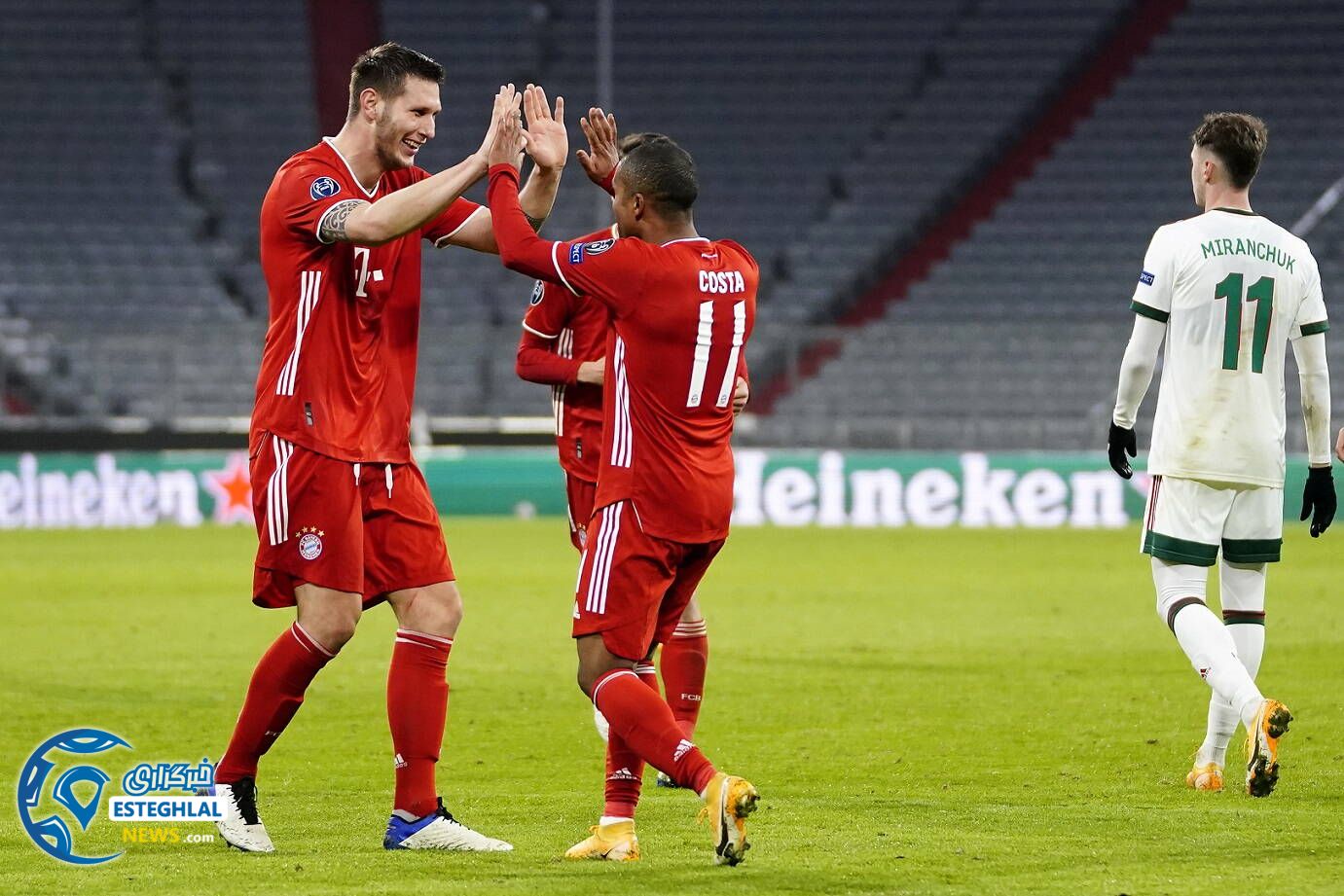 بایرن مونیخ 2-0 لوکوموتیو مسکو 