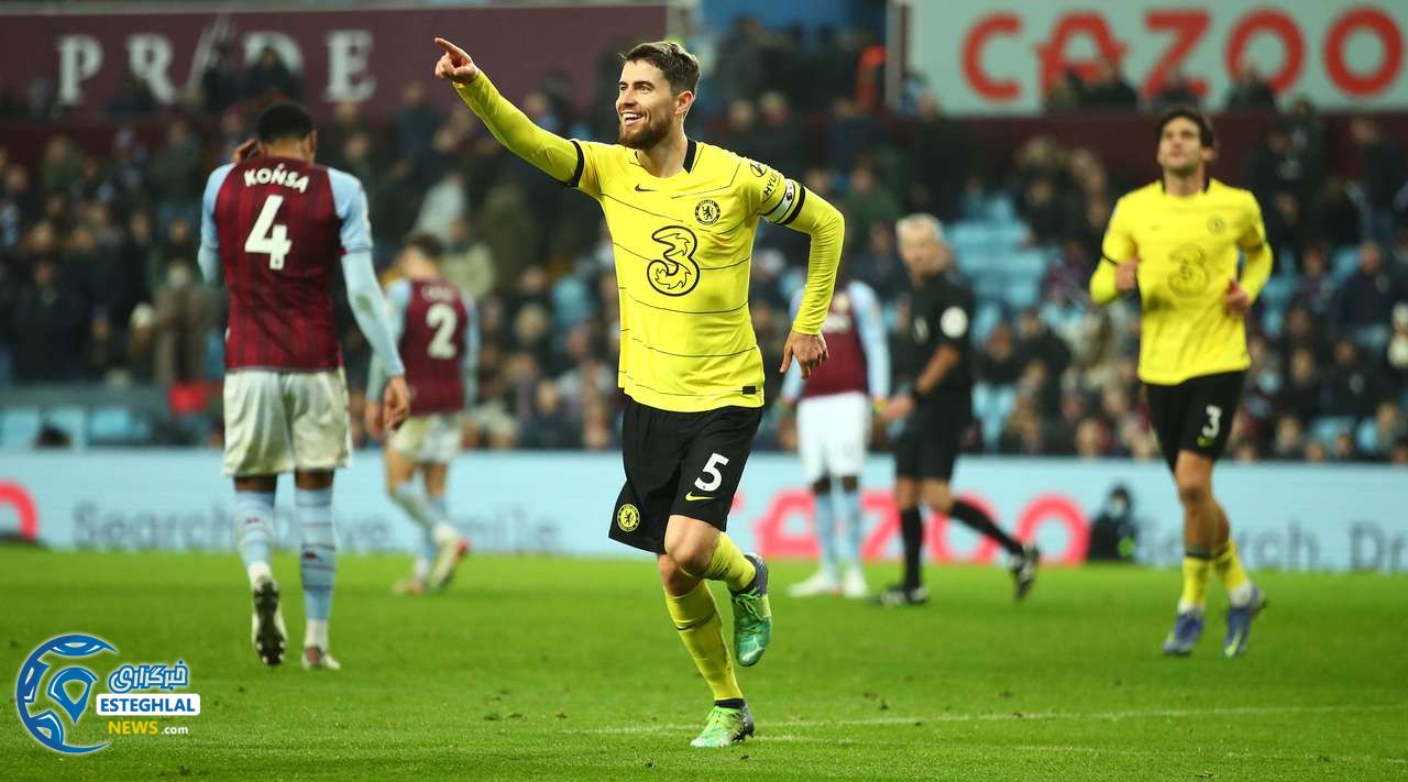 استون ویلا 1-3 چلسی