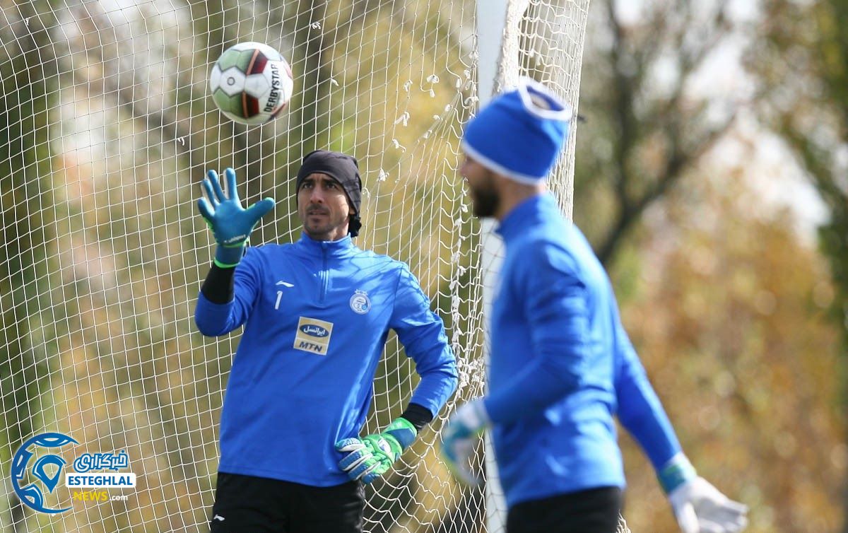 تمرین استقلال 1 آذر 97