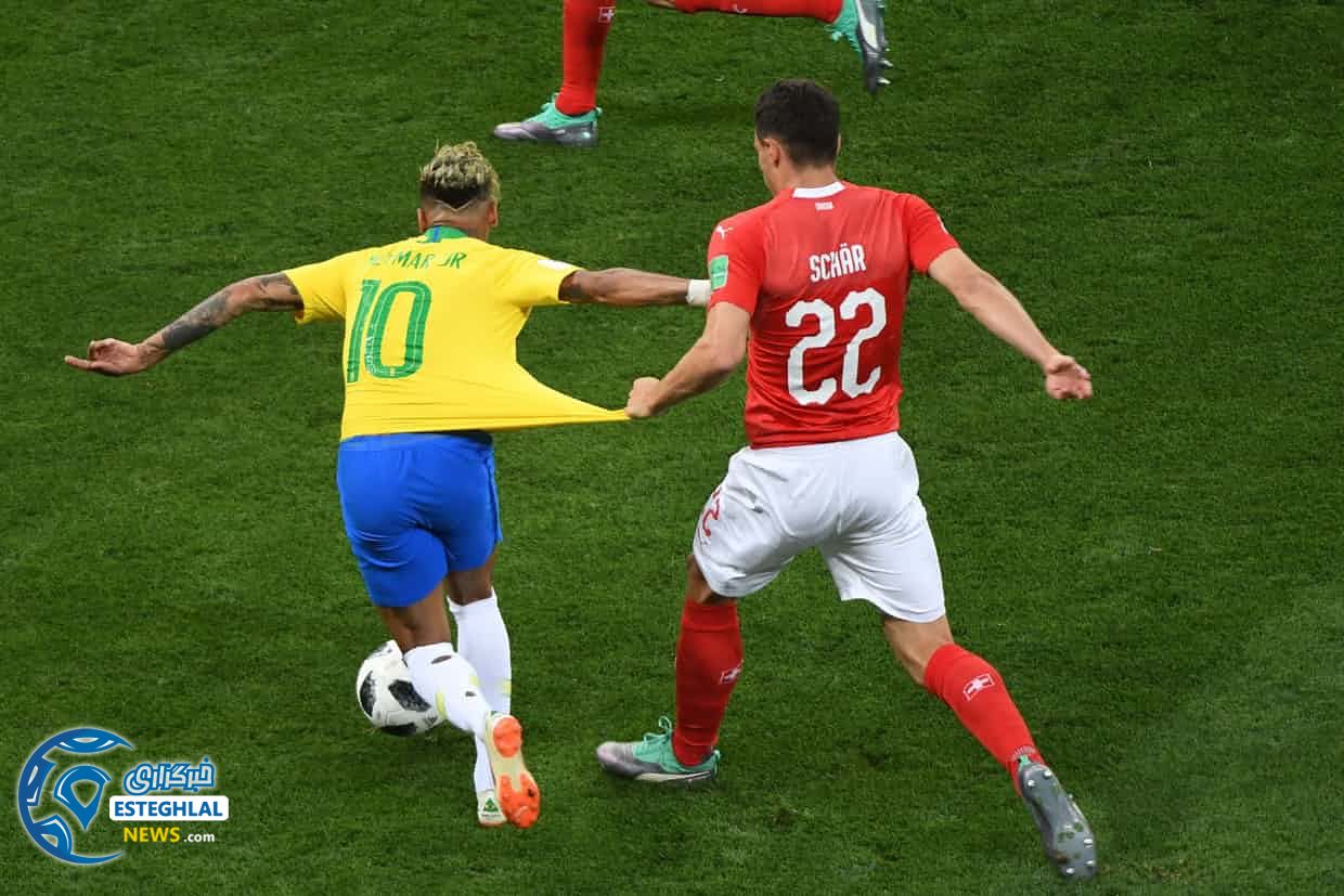 دیدار برزیل و سوئیس