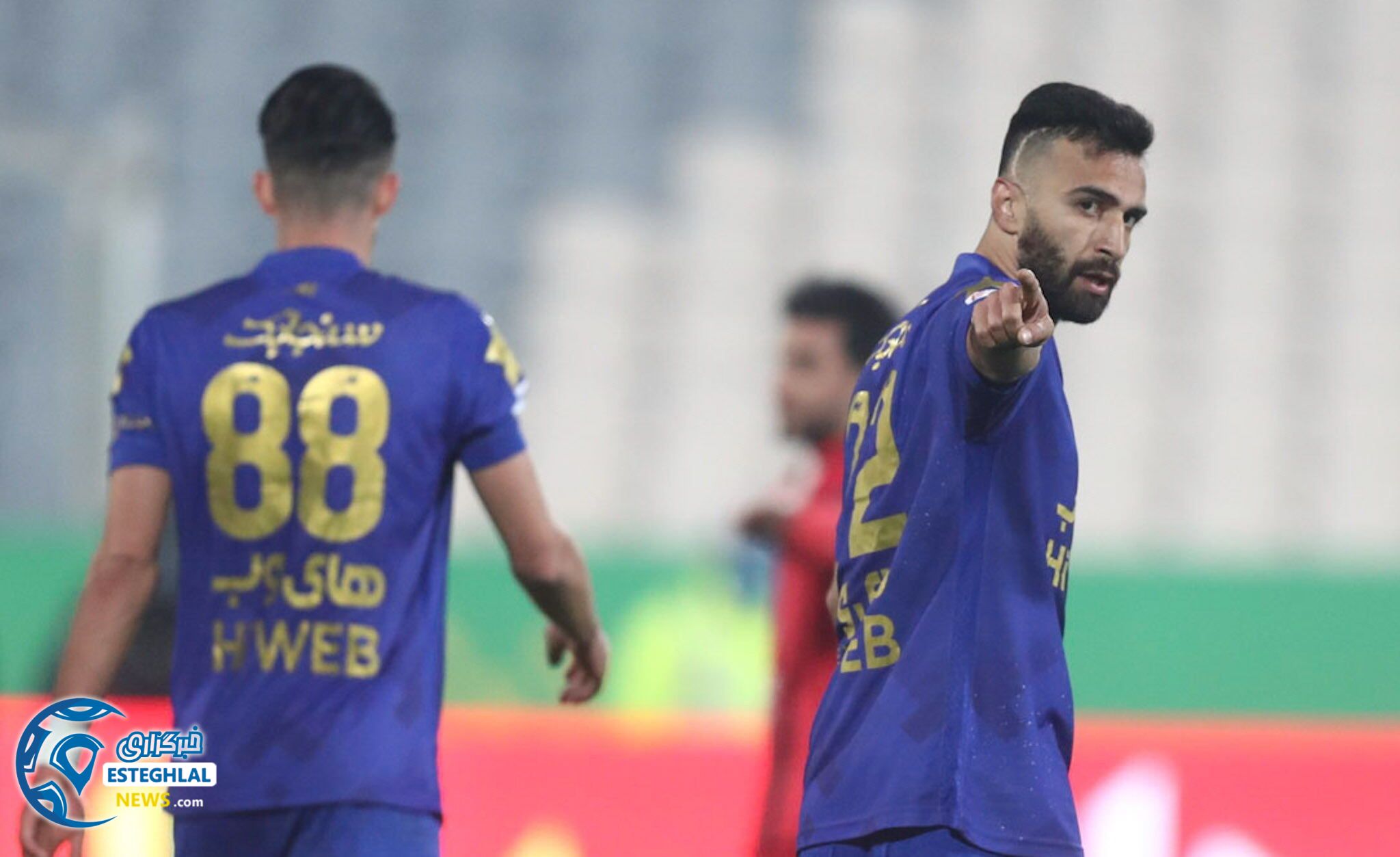 استقلال 2-2 پرسپولیس