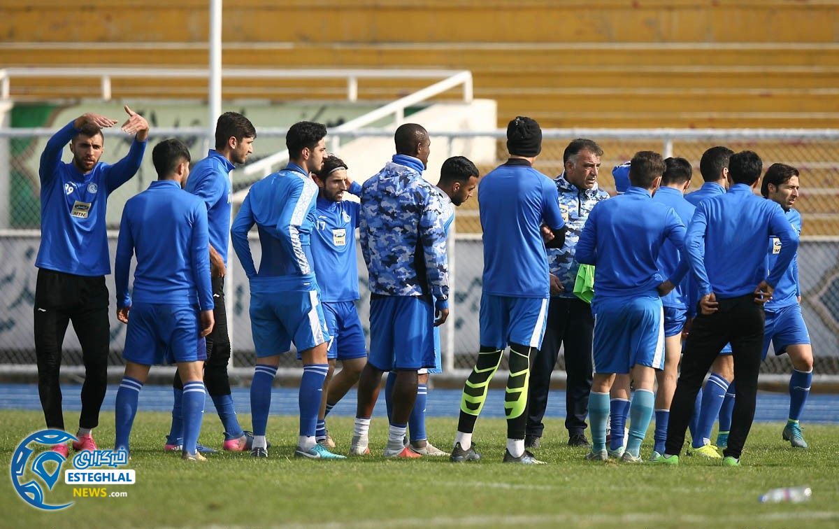 تمرین استقلال 6 آذر 97