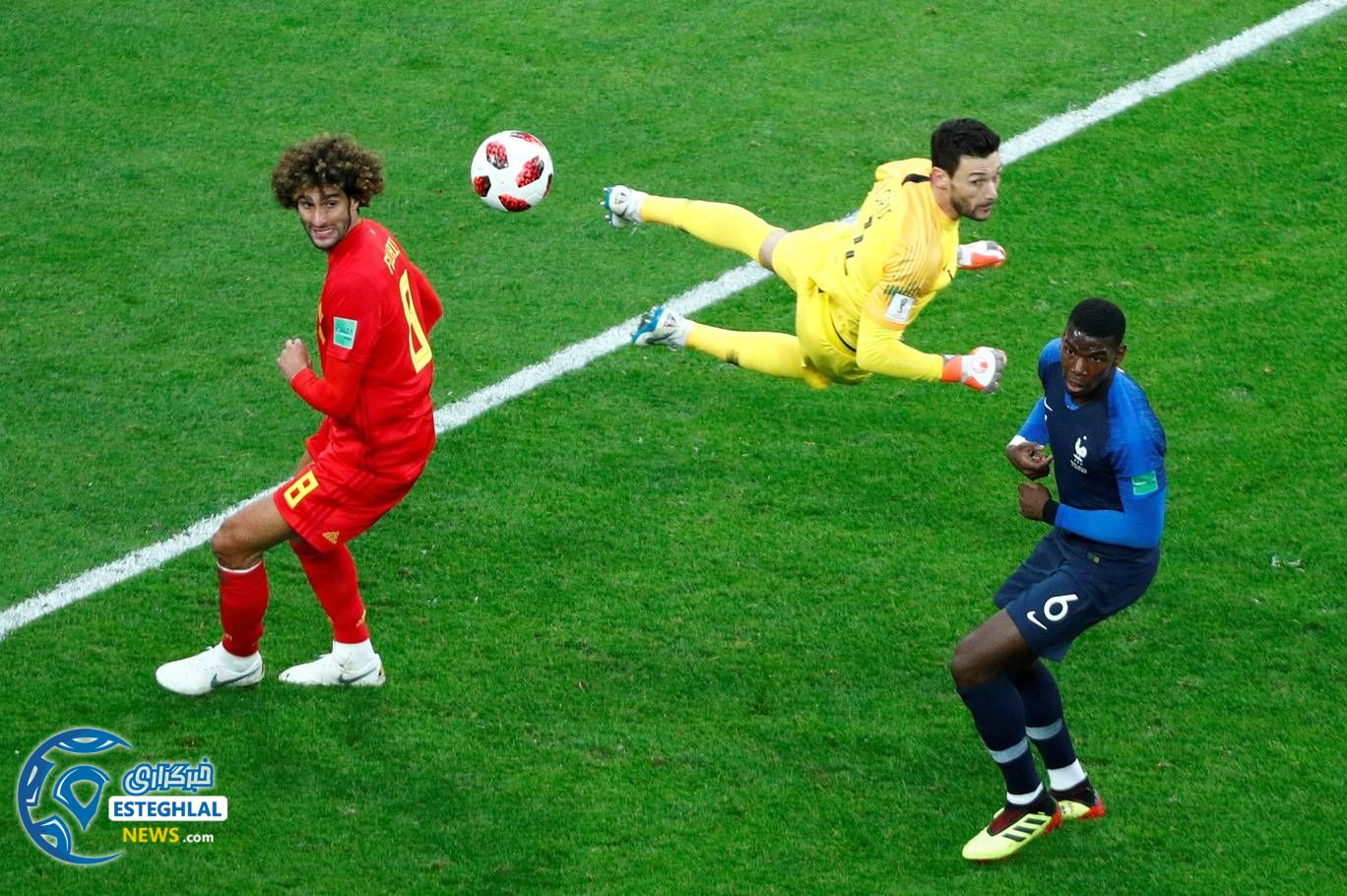 دیدار فرانسه و بلژیک