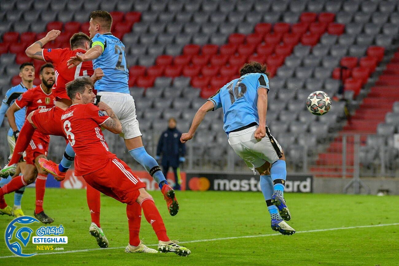 بایرن مونیخ 2-1 لاتزیو