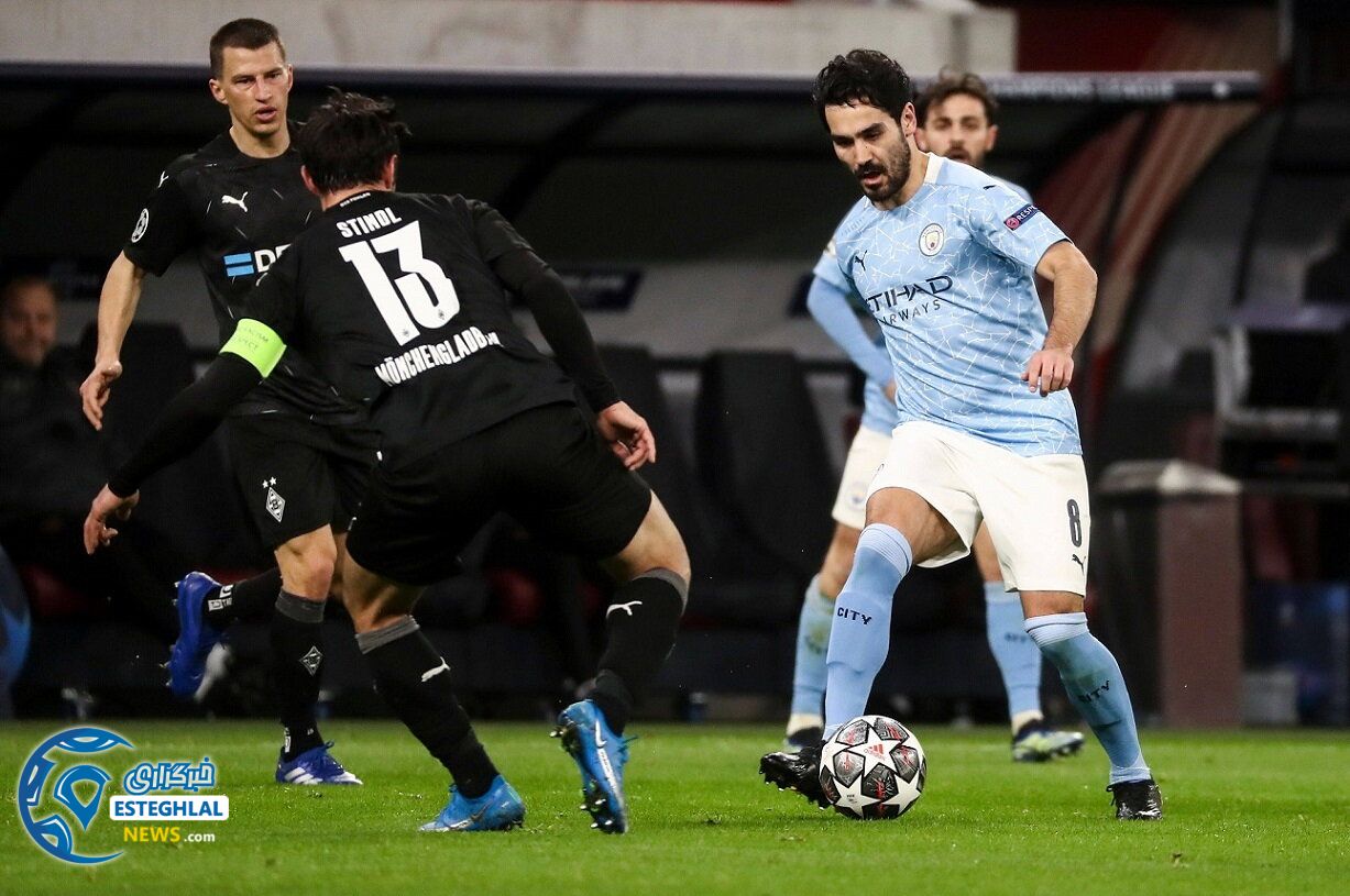 منچسترسیتی 2-0 مونشن گلادباخ
