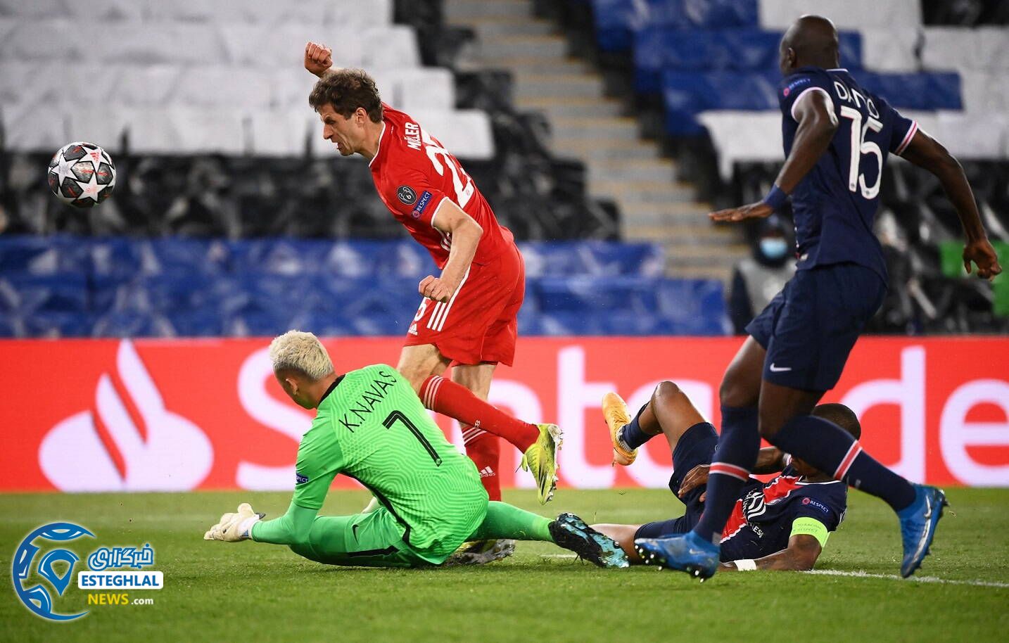 پاری سن ژرمن 0-1 بایرن مونیخ