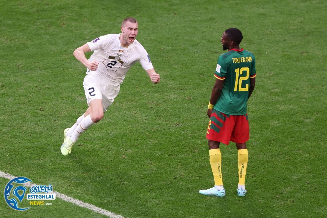 صربستان 3-3 کامرون