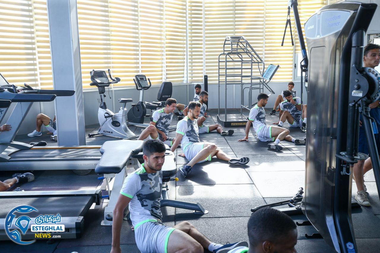 تمرین بدنسازی استقلال