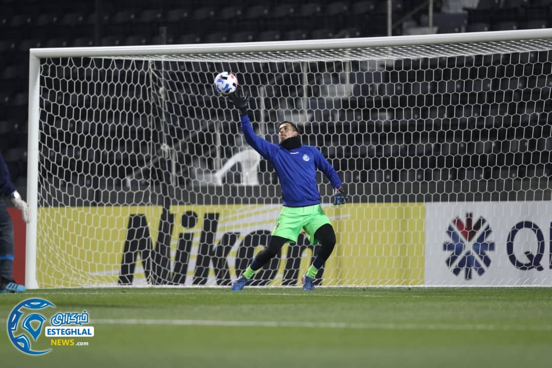 تمرین استقلال در دوحه