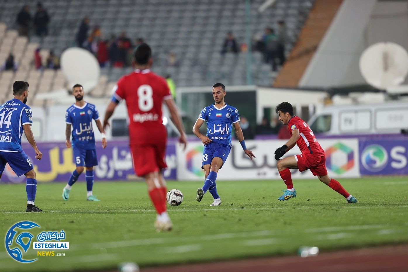 استقلال(تاج) 4-0 نساجی