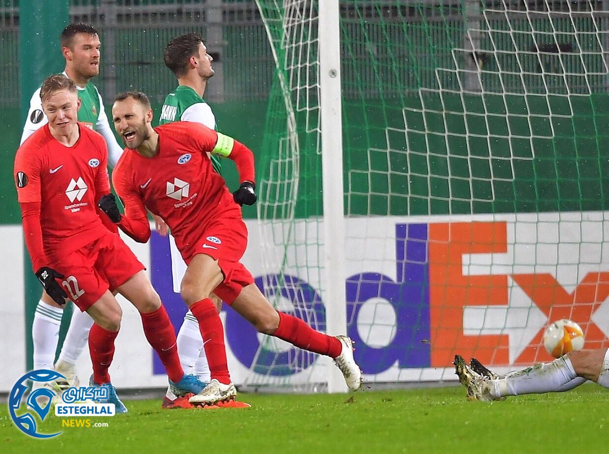 راپید وین 2-2 مولده