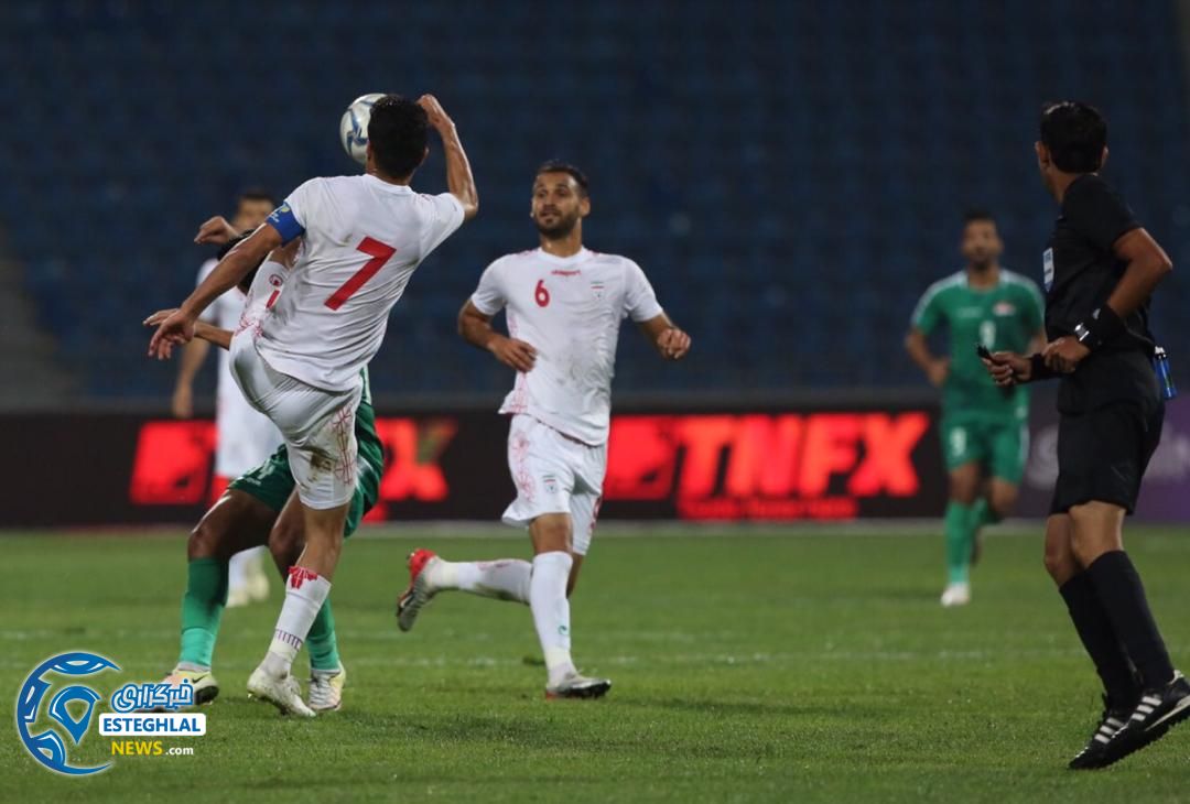 دیدار تیم ملی فوتبال عراق و ایران