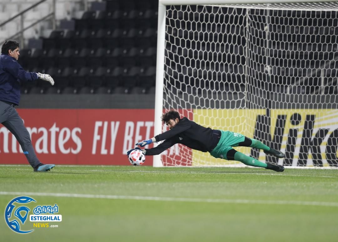 تمرین استقلال در دوحه