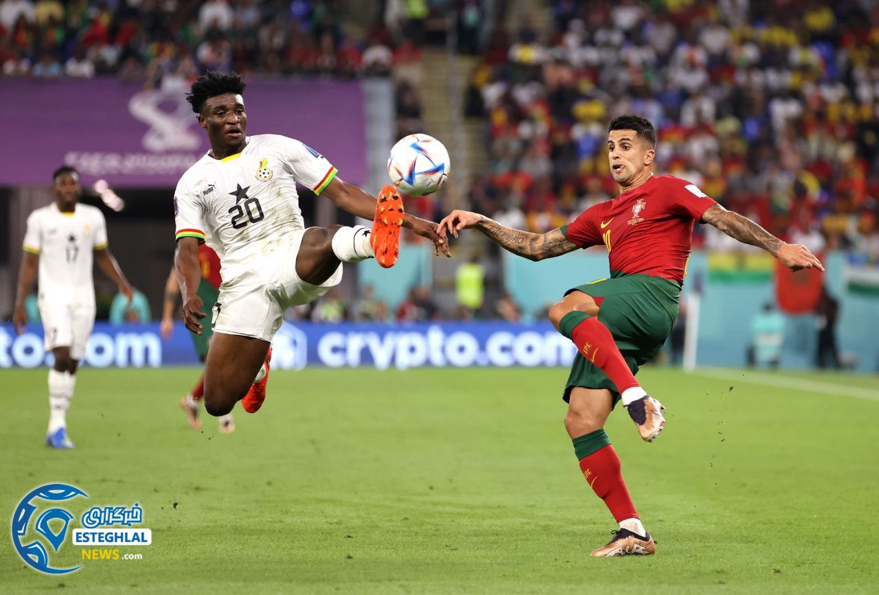 پرتغال 3-2 غنا