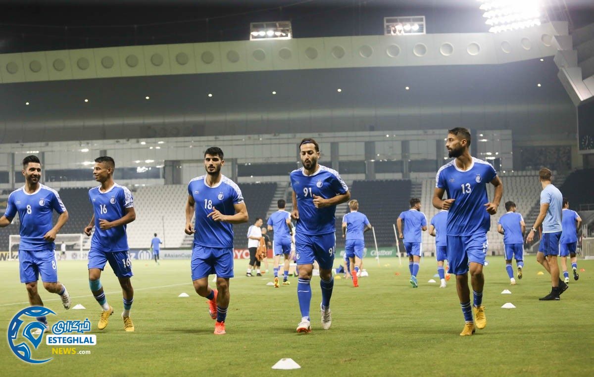 تمرین استقلال یکشنبه 25 شهریور 97 دوحه قطر