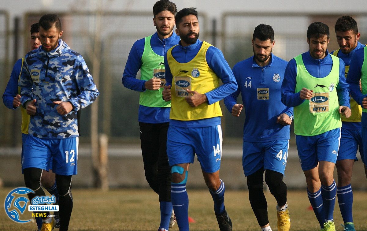 تمرین استقلال 4 بهمن  ماه 97