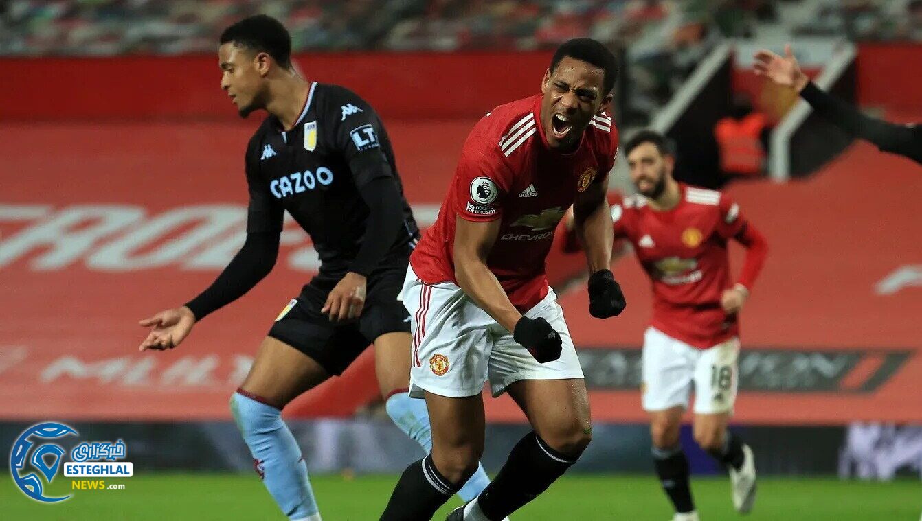 منچستریونایتد 2-1 استون ویلا