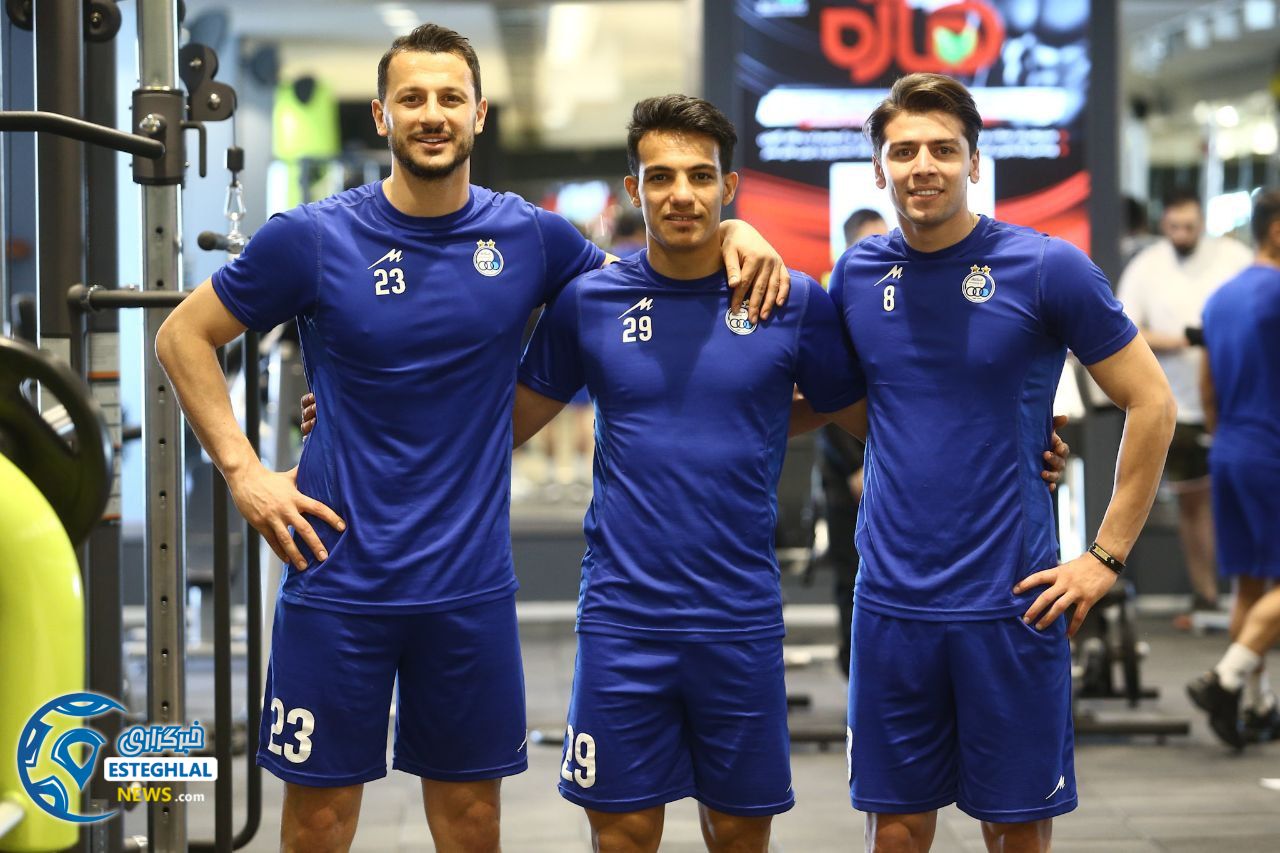 تمرین بدنسازی استقلال