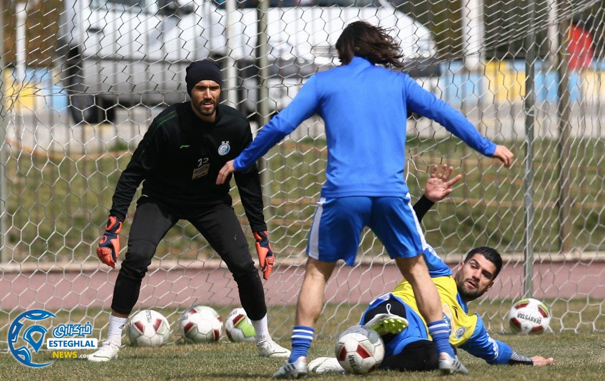 تمرین استقلال 18 اسفند ماه 97 