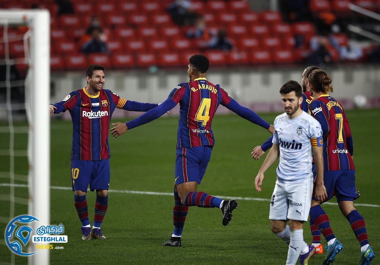 بارسلونا 2-2 والنسیا