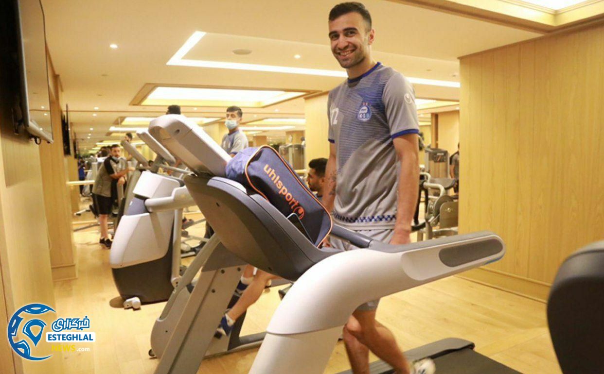 تمرین استقلال در دوحه