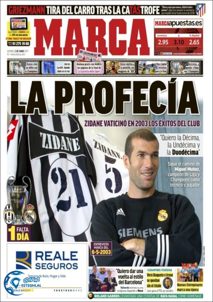 روزنامه های ورزشی جهان 12 خرداد 