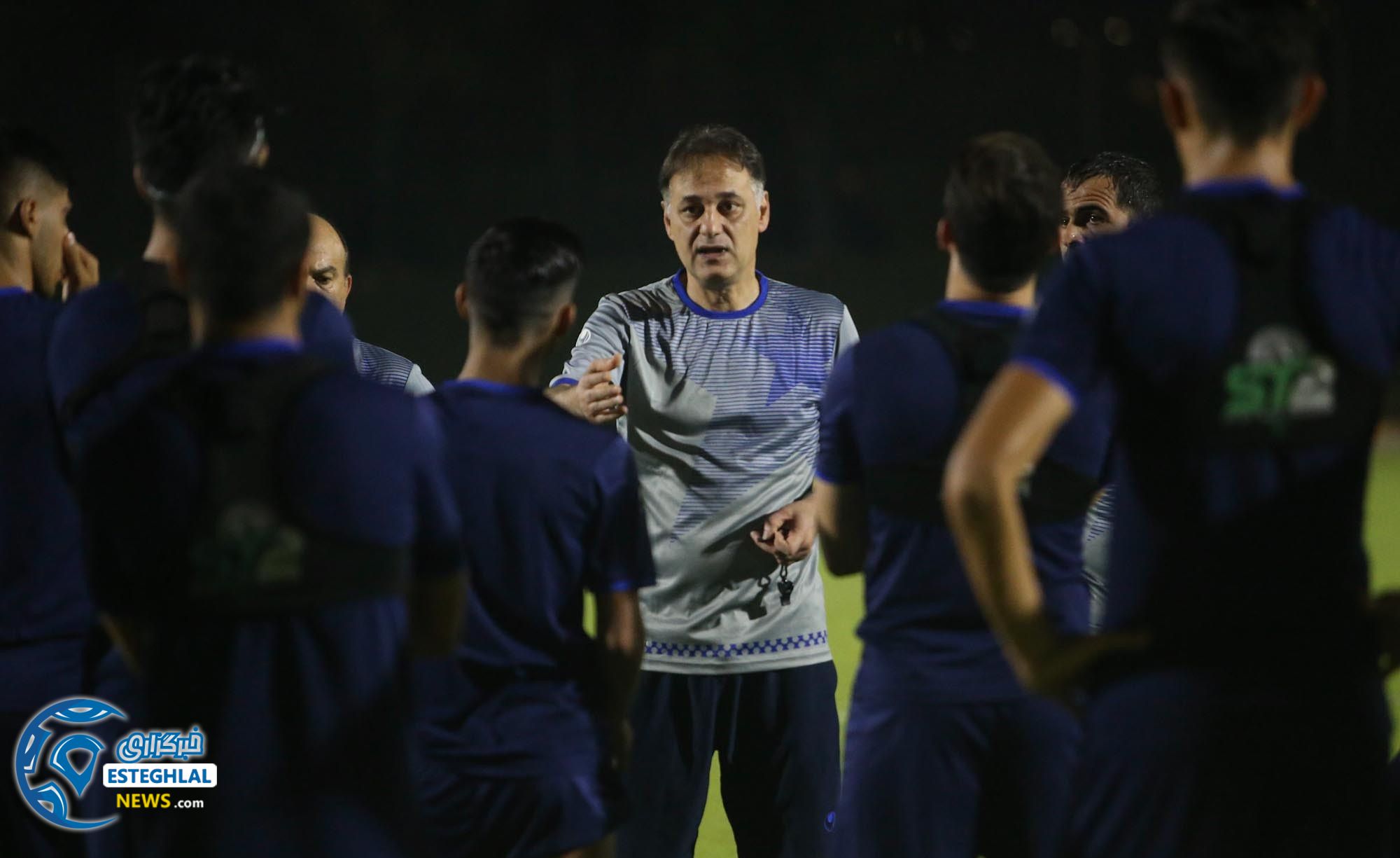 تمرین استقلال در دوحه