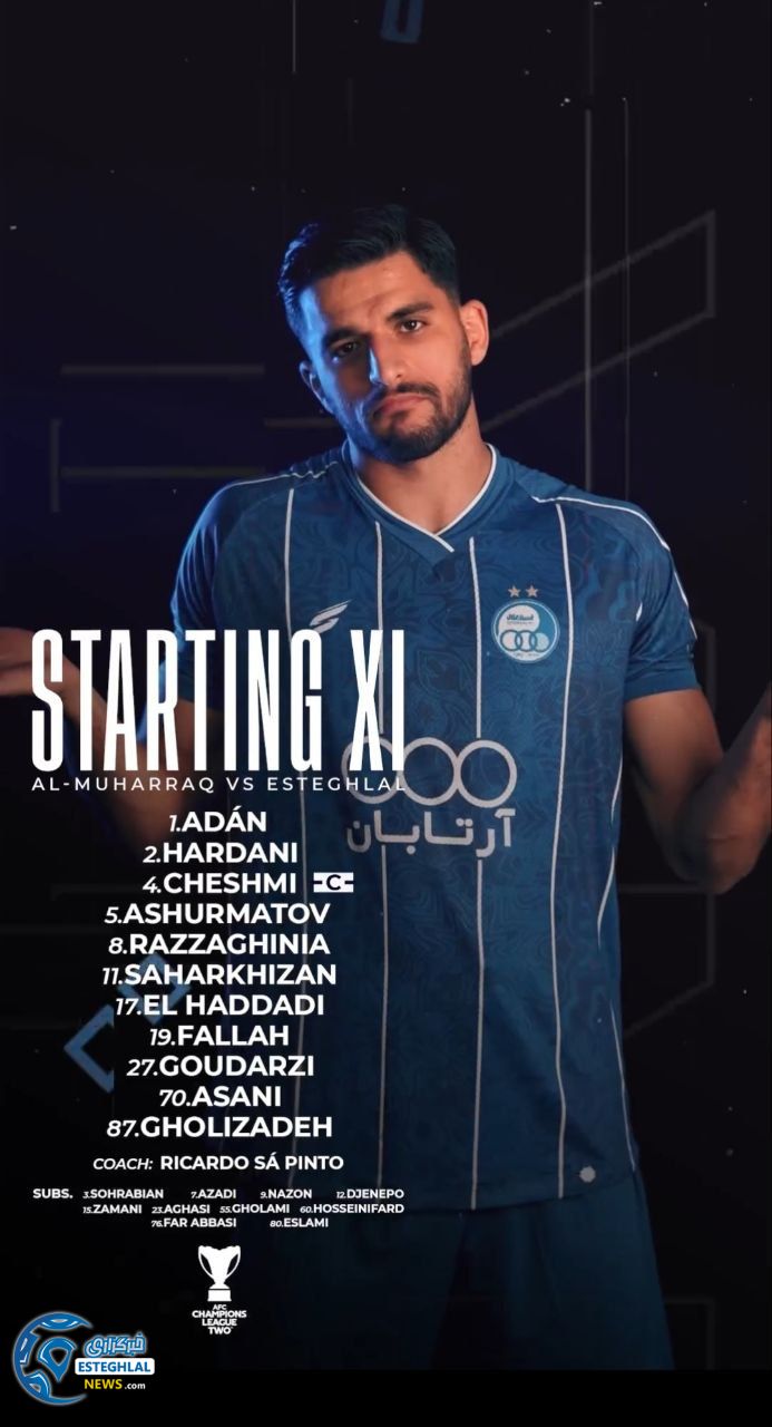 ترکیب استقلال مقابل المحرق بحرین