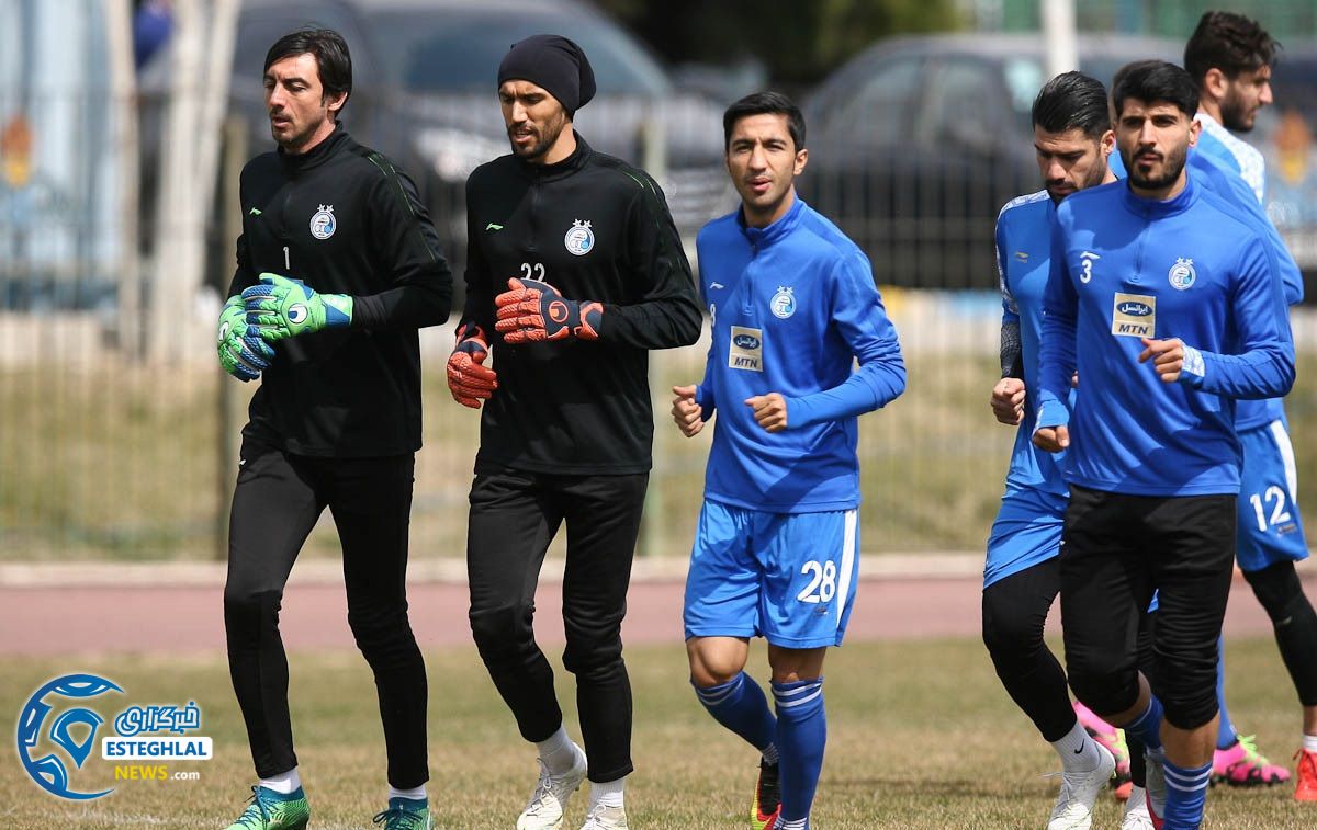 تمرین استقلال 18 اسفند ماه 97 