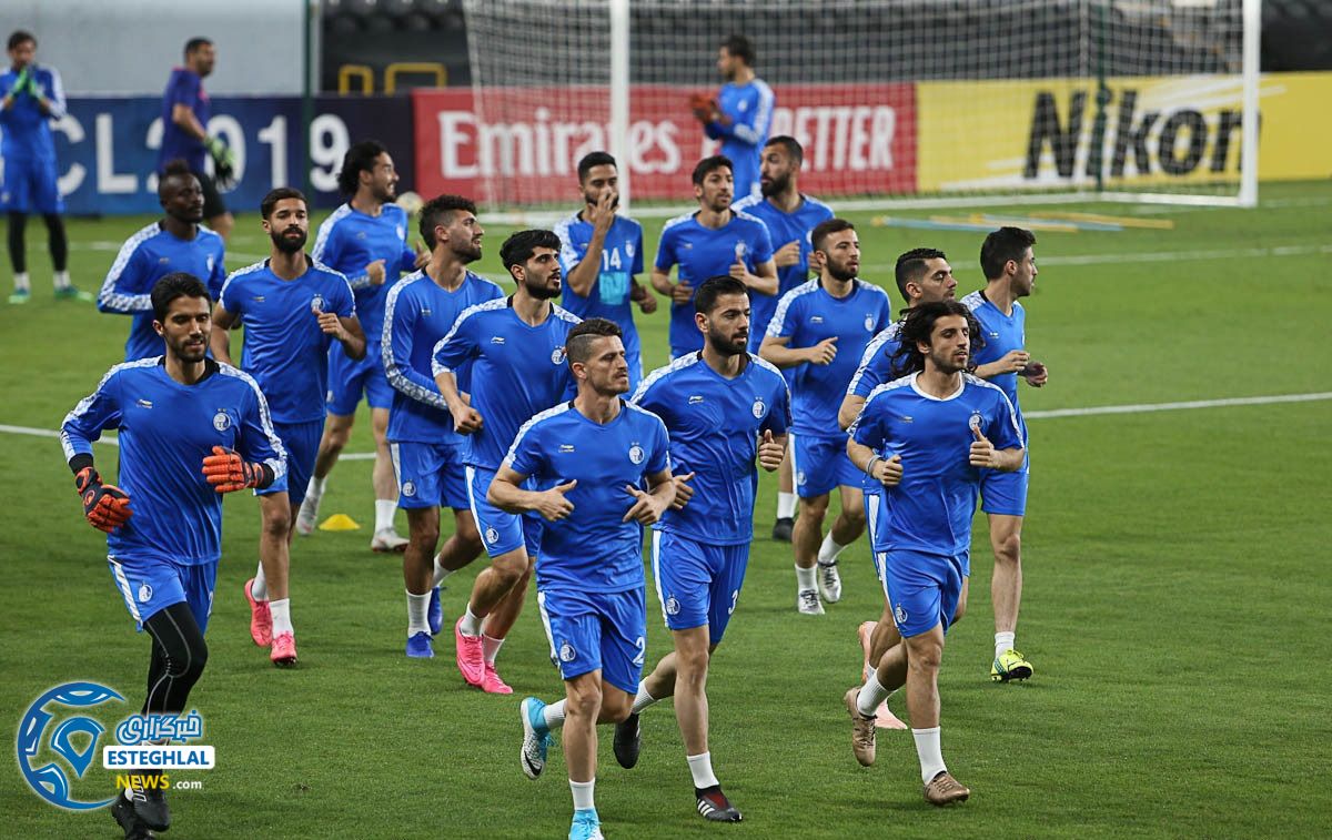 تمرین استقلال 2 اردیبهشت 98