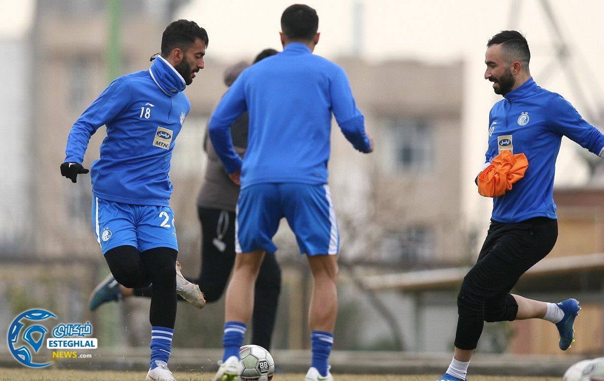 تمرین استقلال 6 بهمن ماه 97