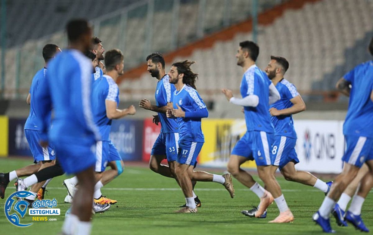 تمرین استقلال 15 اردیبهشت 98