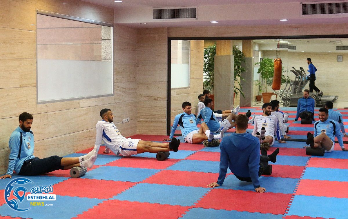 تمرین استقلال 8 بهمن  ماه 97