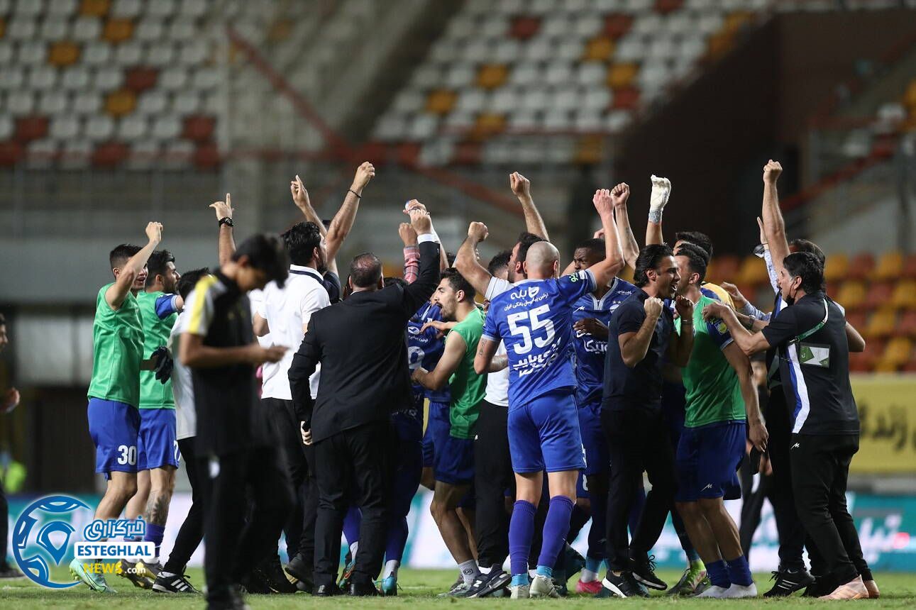 فولاد خوزستان 1-2 استقلال(تاج)