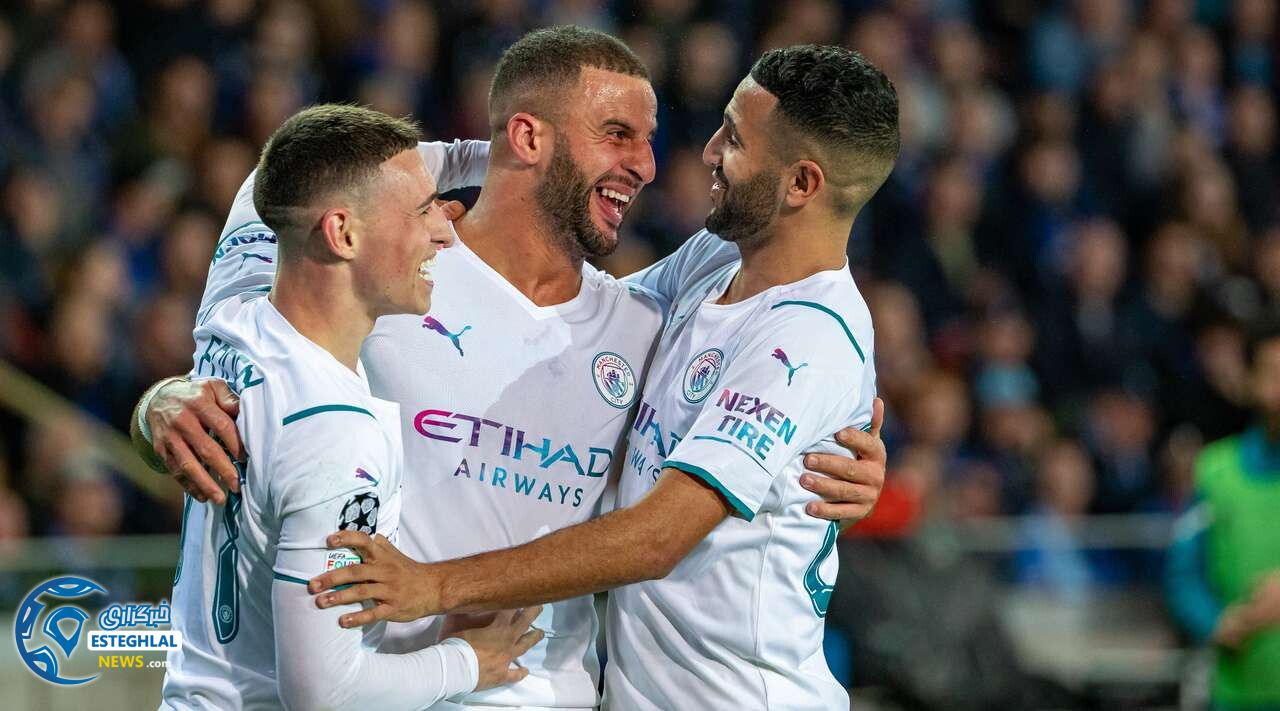 کلوب بروژ 1-5 منچسترسیتی